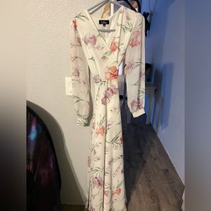 Lulu’s Wrap Maxi Dress